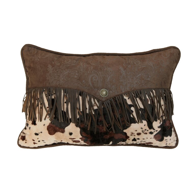 Cow print best sale lumbar pillow